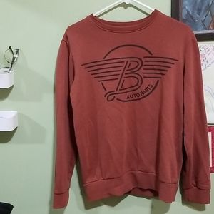 Orange logo sweatshirt